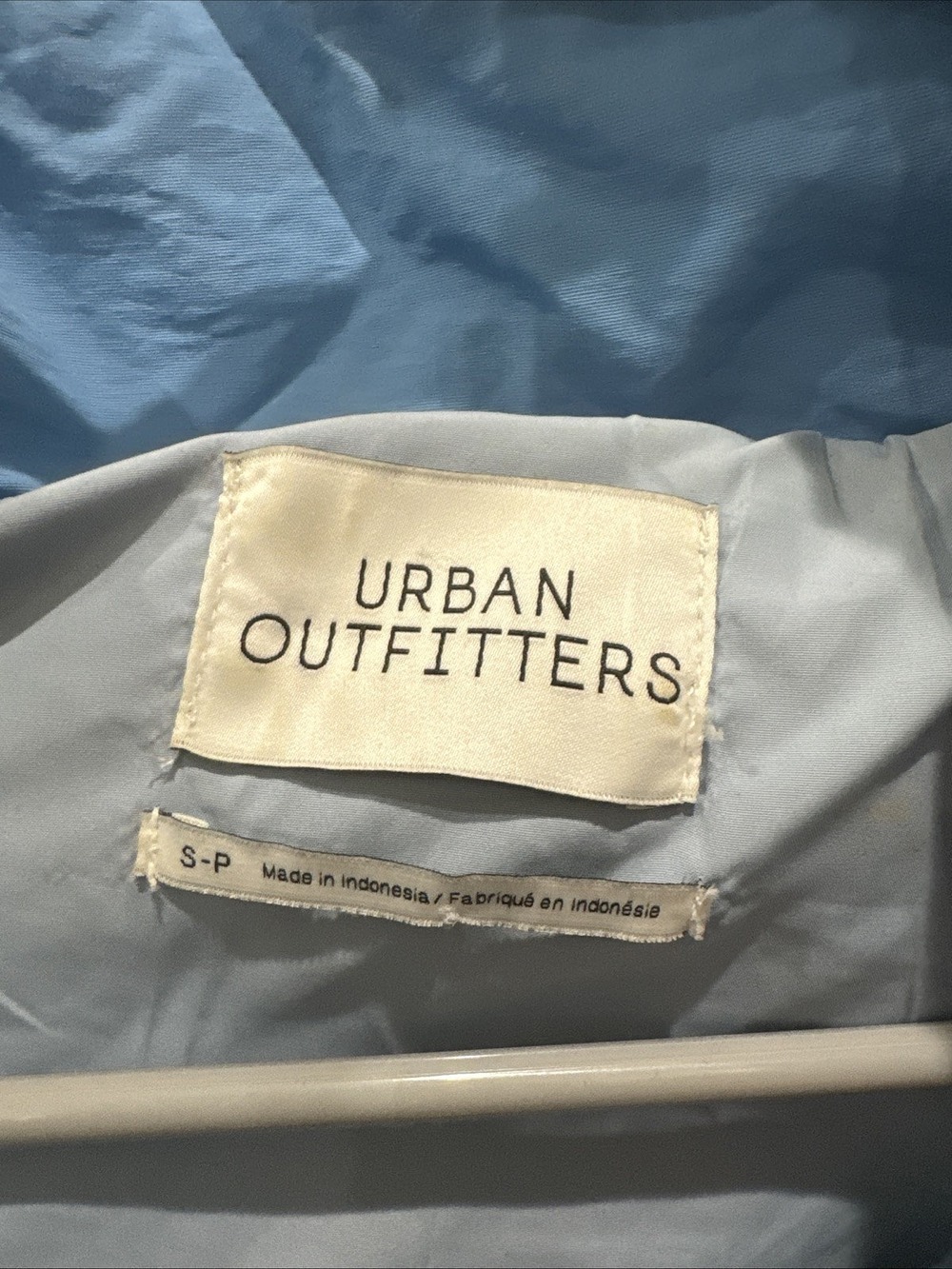 Urban outfitters Blue and White cloud Sherpa Pullover - Women’s Size Small - Picture 10 of 11